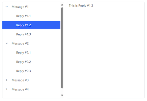 TreeView Layout